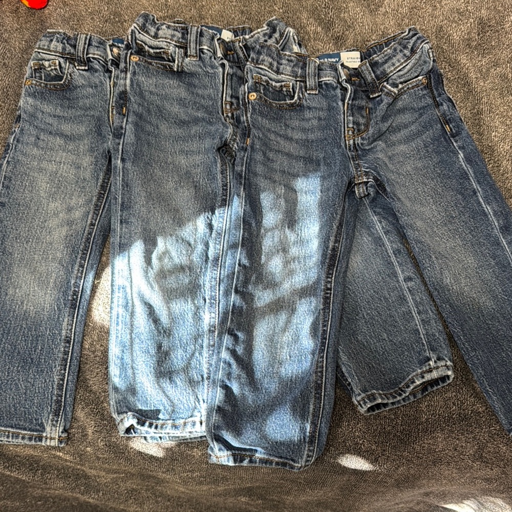 Kids Blue Denim Jeans - Classic Casual Bottoms